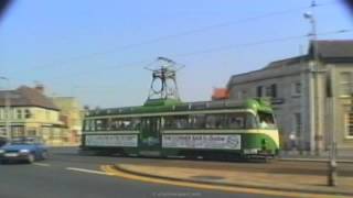 preview picture of video 'Cleveleys Tramway Contrasts - 1988, 1991 and 2013.'