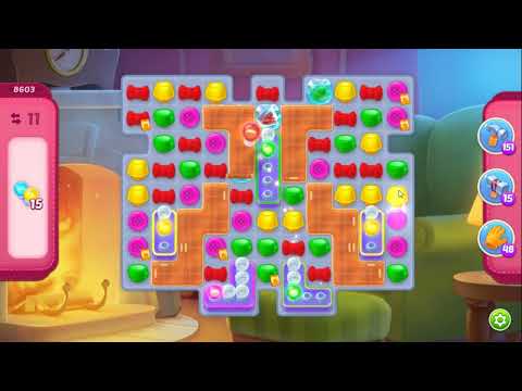 Homescapes Level 8603 - NO BOOSTERS 🏠 | SKILLGAMING ✔️