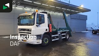 Ramenov&yacute; nakladač DAF CF75.310 4X2 NL-Truck 14tons Hiab Skiploader Automatic Euro 5 | Obraz 4 - Autoline