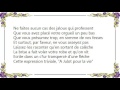 Georges Brassens - Vénus Callipyge Lyrics