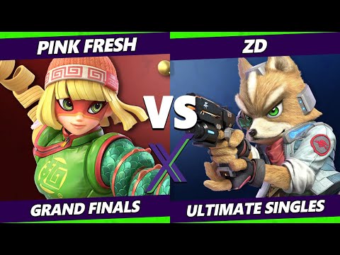S@X 471 GRAND FINALS - ZD (Fox) Vs. Pink Fresh [L] (Min Min, Wolf, Marth) Smash Ultimate - SSBU