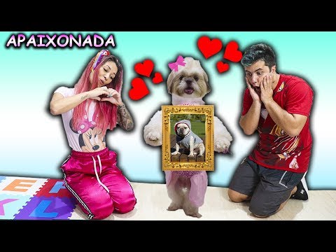 VIRAMOS BABÁ DE UM CACHORRO APAIXONADO POR 1 DIA ( Pretend to play nanny Dog )