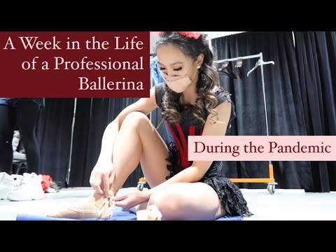 A Week in the Life of a Professional Ballerina During the Pandemic-Performing, Rehearsing, & Injury