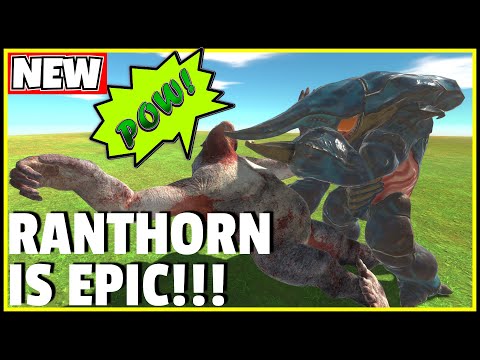 NEW! ARBS ALIEN RANTHORN UNIT IS EPIC! | Animal Revolt Battle Simulator