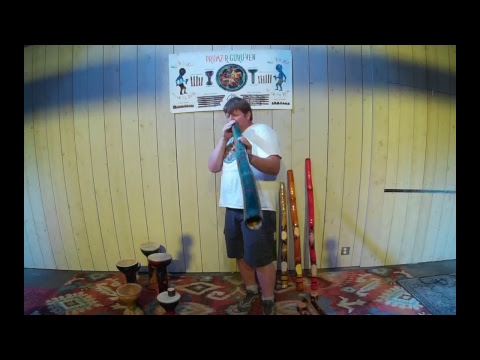 Drumzrguruven Live Stream from Playground Productions Studio: Didgeridoos