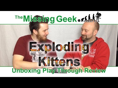Exploding Kittens NSFW edition | The Missing Geek 