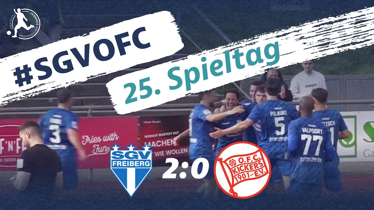 SGV Freiberg vs Kickers Offenbach Highlights