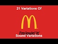 800 SUBS SPECIAL 21 Variants Of McDonald S Ident 2020 Sound Variations