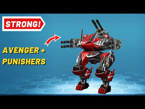 FENRIR with Avenger and Punishers MAX MK2 - War Robots Gameplay - WR 🇸🇽