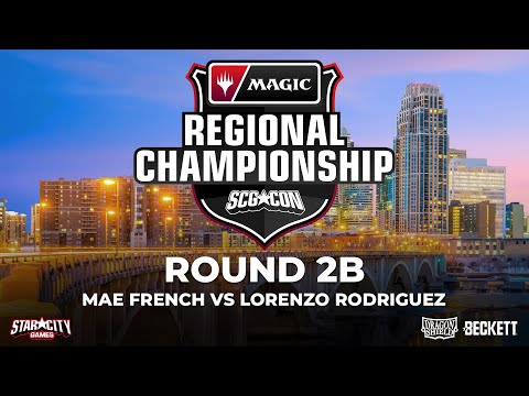 Mae French vs Lorenzo Rodriguez | Round 2b | SCG CON Minneapolis MTG Regional Championship