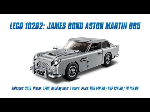LEGO 10262: James Bond Aston Martin DB5: In-depth Review, Speed Build & Parts List [4K]