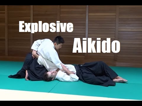 Dynamic and Explosive Aikido - Kiyomi Hasegawa