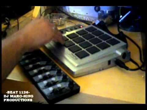 video-beat 1126 Dj Maro-King productions (making instrumental rap) SOLO PIANO