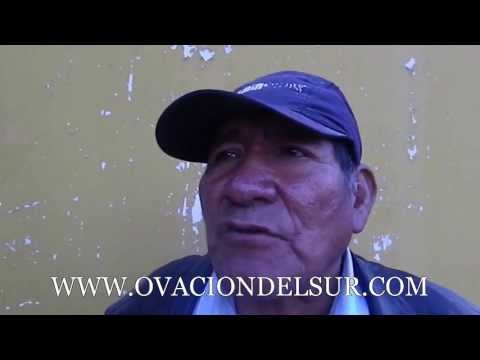 Jose Rufo Ticona   Presidente del Conmagpa   Etapa Provincial de la Copa Perú 2013  04 06 2013