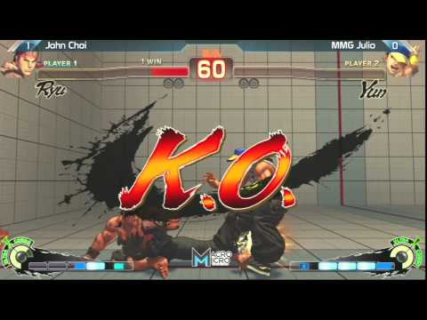 SSF4: John Choi vs MMG Julio - Alpha Clash 10