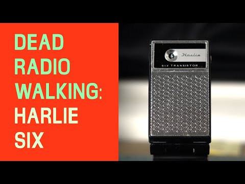 Vintage Electronics Repair: Dead Harlie Six Transistor radio restoration