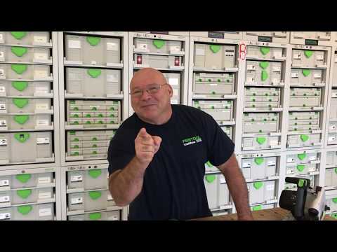 Festool Tip: Why does Festool use slotted screws on the guide rail connectors?