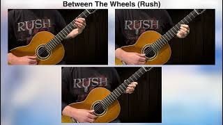 Between The Wheels (Rush) for Classical Guitar Trio performed by The 18th Musician