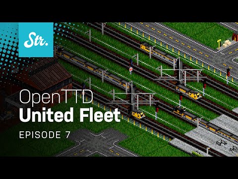 Double Entrance Station — OpenTTD: United Fleet — EP 7