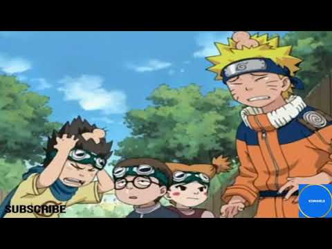 Naruto funny moments- Sakura chase konohamaru and naruto