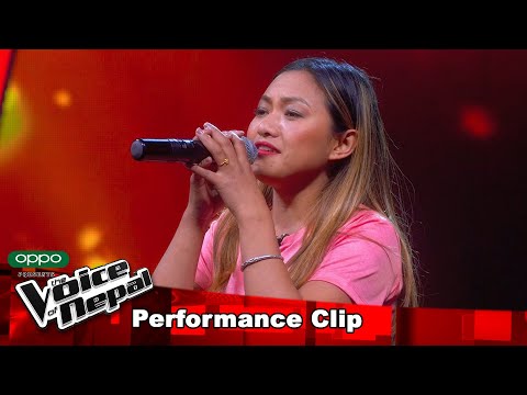 Nirmala Ghale "Timro Nyano…."| Blind Audition Performance | The Voice of Nepal S3