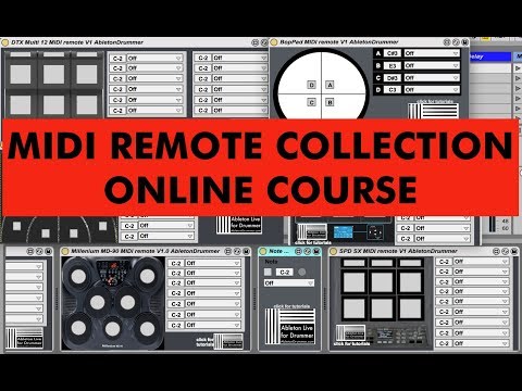 MIDI remote Max for Live devices for Ableton Live