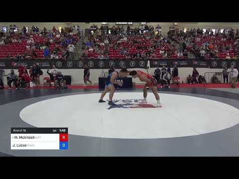 92 Kg Rnd Of 16 - Morgan McIntosh, Nittany Lion Wrestling Club Vs Jake Lucas, Pennsylvania 43d5