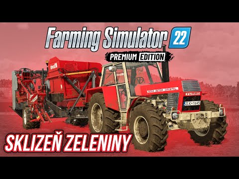 SKLIZEŇ ZELENINY A PRVNÍ NOVÁ VÝROBNA! | Farming Simulator 22 Premium Expansion #02