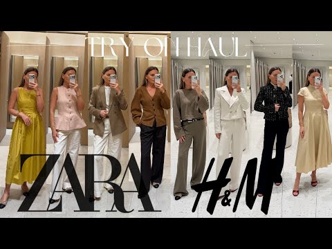 Latest ZARA and H&M ** | Try On Haul | ** + New BAG unboxing