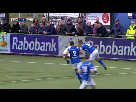 Samenvatting van de wedstrijd GVVV - Kozakken Boys