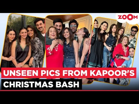 Alia Bhatt-Ranbir Kapoor, Karisma Kapoor's FUN moments from Kapoor family's annual Christmas bash
