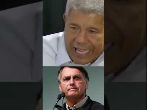 GOVERNADOR DA BAHIA INSISTE EM CRIAR RIVALIDADE ENTRE ELE E BOLSONARO