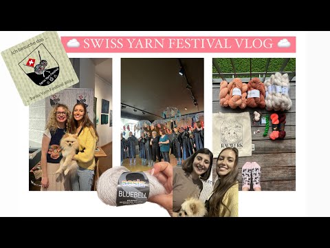 Swiss Yarn Fest II : un coucou de Charlotte Stone, conférence de TreLiz et le défilé / spectacle ☁️