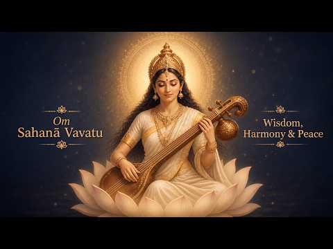 Om Sahanā Vavatu | Sanskrit Mantra for Wisdom, Harmony & Peace