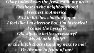 First Class(Lyrics)-Wale Ft Big Sean &amp; B.O.B