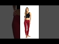 Teeki Burgundy Hot Yoga Pants SwimOutlet Com