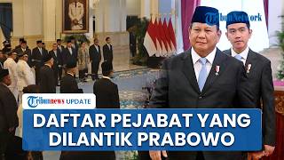Daftar Pejabat yang akan Dilantik Prabowo di Istana, Ada Kepala BGN hingga Penasihat Khusus Presiden