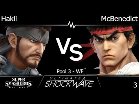 USW 3 - SU | Hakii (Snake) vs McBenedict (Ryu) Pool 3 - WF - SSBU