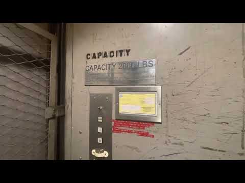 Awesome motor! Montgomery G&P freight/space elevator at Evergreen Building Renton WA