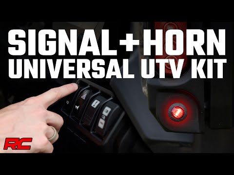 Universal UTV Turn Signal Kit with Horn