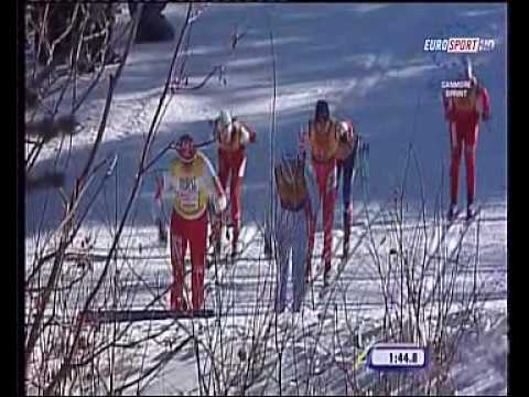 Canmore 2010 Ladies Sprint Final - Justyna Kowalczyk