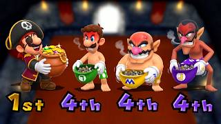【マリオパーティ9】ミニゲーム！パイレーツマリオVSビーチチーム（ルイージ&ワリオ&ワルイージ） 4K (UHD)