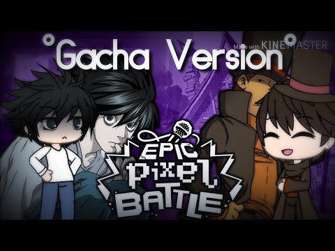EPIC GACHA BATTLE/ L Vs Layton (EPIC PIXEL BATTLE) #gachalife