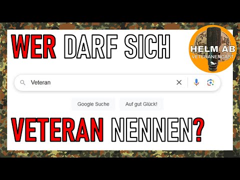 Who is allowed to call themselves a veteran in Germany?