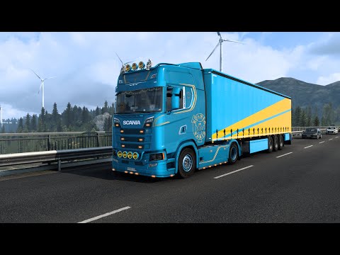 Ets2 (1.48) | Scania S580 V8 | Grand Utopia | Chalezeule - Malterre | Gameplay (PC HD)|ETS2