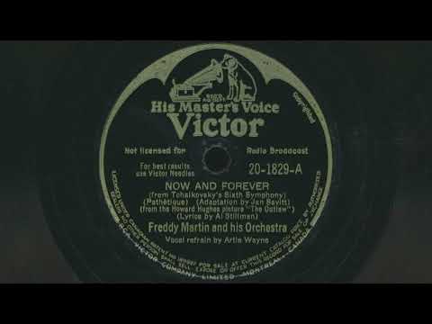 FREDDY MARTIN Now And Forever (1946) Artie Wayne vocals - 78 RPM Record