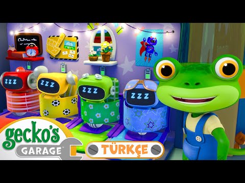 Gece Tamiri 🦇 | 🐸 Gecko'nun Garajı - Çocuklar için Kamyonlar