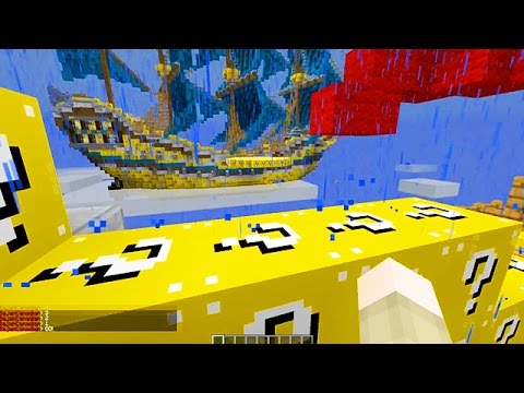 LUCKY BLOCKS SKY PIRATE SHIPS MOD CHALLENGE - MINECRAFT MODDED MINI-GAME!