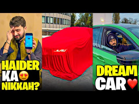 Haider Announced his Nikkah Finally😱Boys Dream Car Revealed in London😍