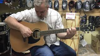 Video thumbnail for Guitarra Electro Acustica Acoustic Guitar Ibanez pf17ece musicapilar Argentina by musicapilar